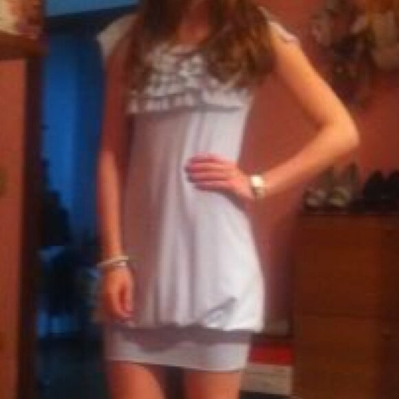 Pastel Blue Dress Blugirl Folies - Silk Insert - Picture 9 of 9